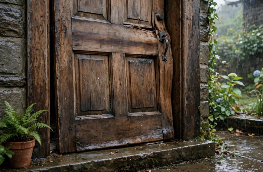 Why Do Exterior Wooden Doors Swell During Wet Weather and Become Difficult to Close Properly?