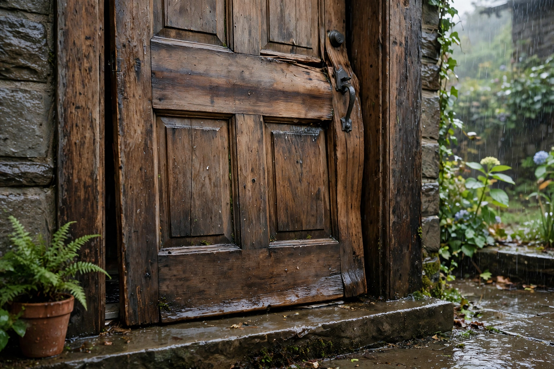 Why Do Exterior Wooden Doors Swell During Wet Weather and Become Difficult to Close Properly?